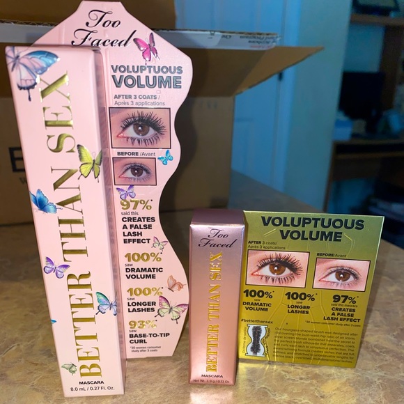 Too Faced Other - 🌸Better Than Sex Mascara- Full AND mini size! 🌸